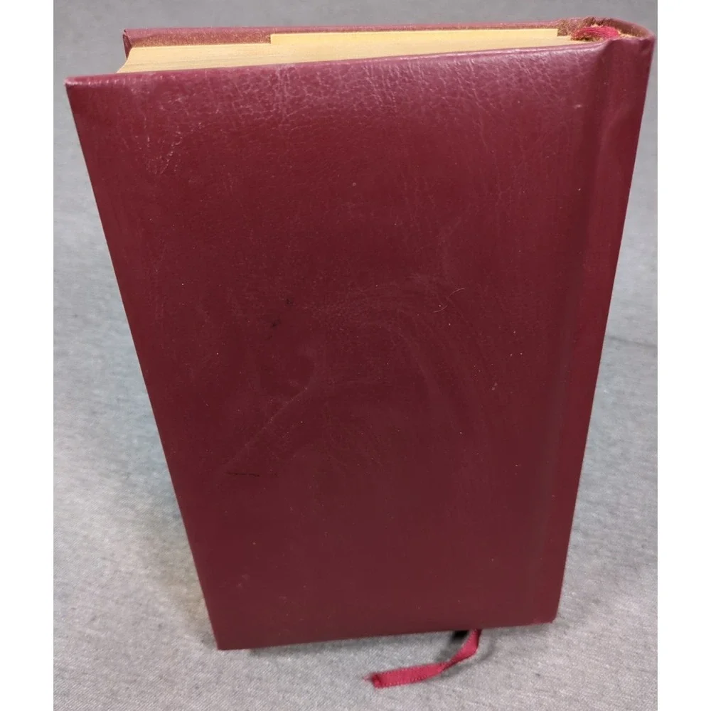 Fannie Farmer Cookbook Leather Bound All Edges Gilt (AEG) 1996 Commemorative Ed.